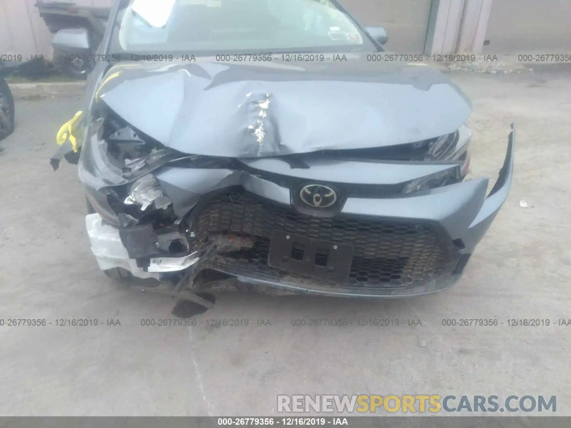 6 Photograph of a damaged car JTDEPRAE2LJ041020 TOYOTA COROLLA 2020