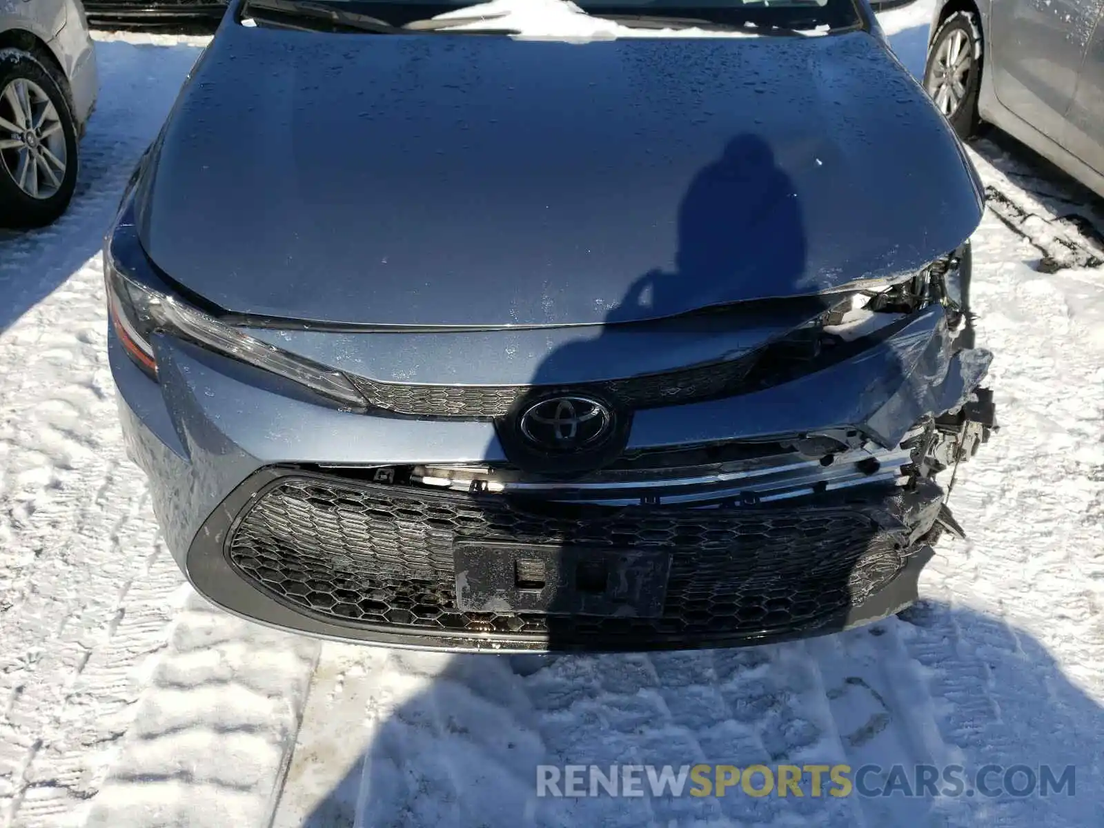 7 Photograph of a damaged car JTDEPRAE2LJ041471 TOYOTA COROLLA 2020