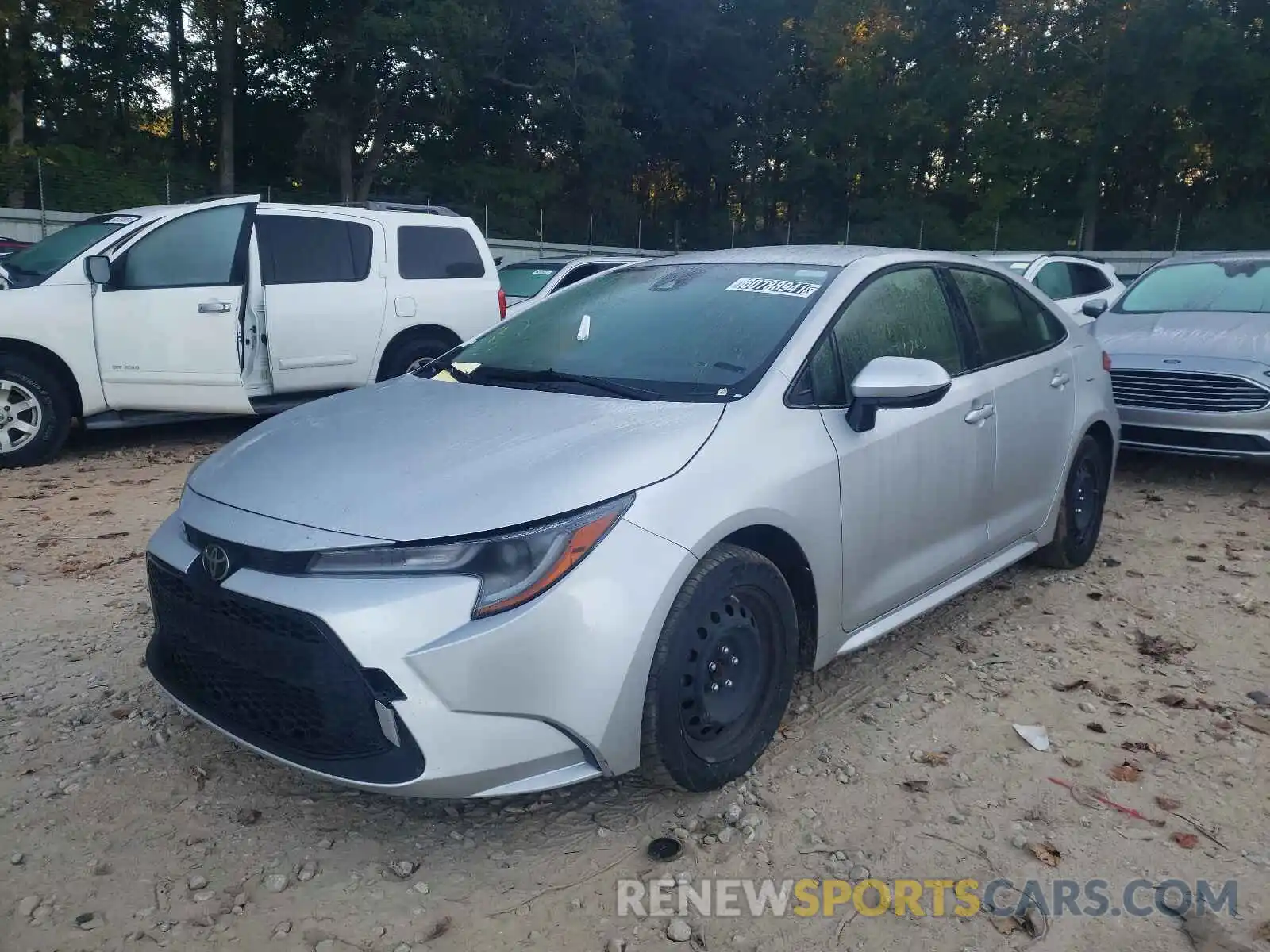 2 Photograph of a damaged car JTDEPRAE2LJ042233 TOYOTA COROLLA 2020