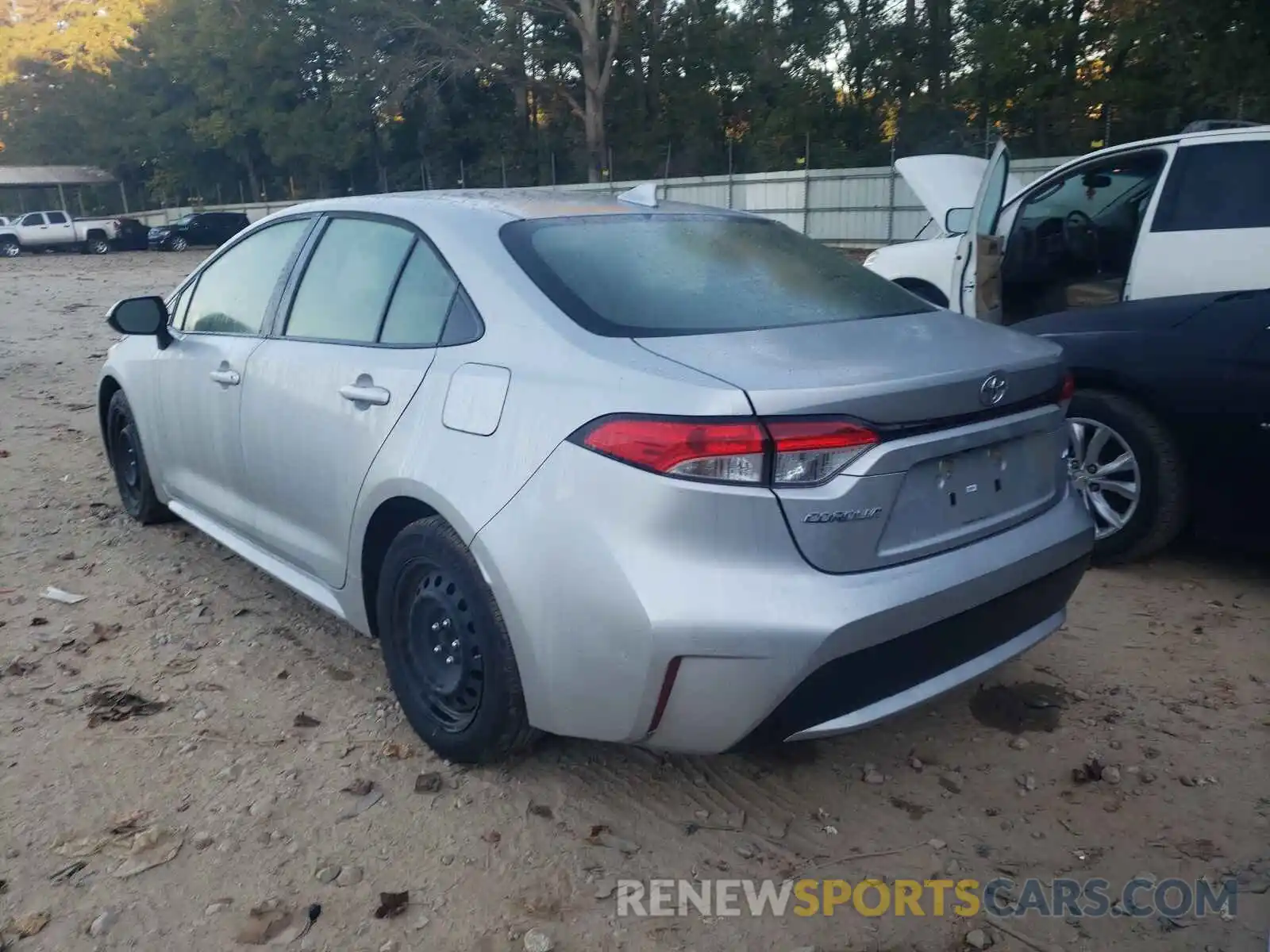 3 Photograph of a damaged car JTDEPRAE2LJ042233 TOYOTA COROLLA 2020