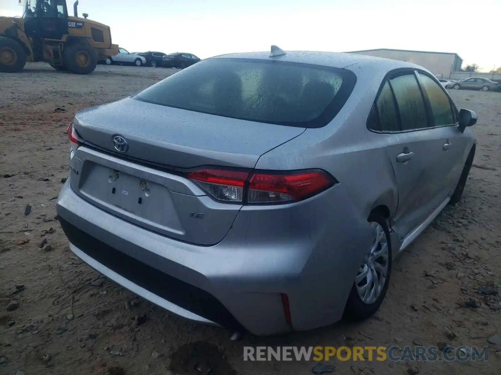 4 Photograph of a damaged car JTDEPRAE2LJ042233 TOYOTA COROLLA 2020