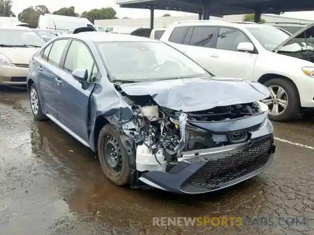 1 Photograph of a damaged car JTDEPRAE2LJ043009 TOYOTA COROLLA 2020