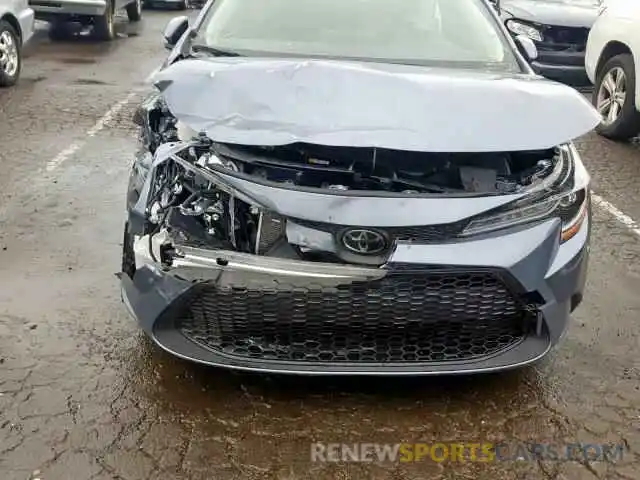 9 Photograph of a damaged car JTDEPRAE2LJ043009 TOYOTA COROLLA 2020