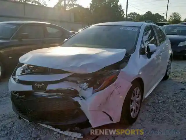 2 Photograph of a damaged car JTDEPRAE2LJ043284 TOYOTA COROLLA 2020