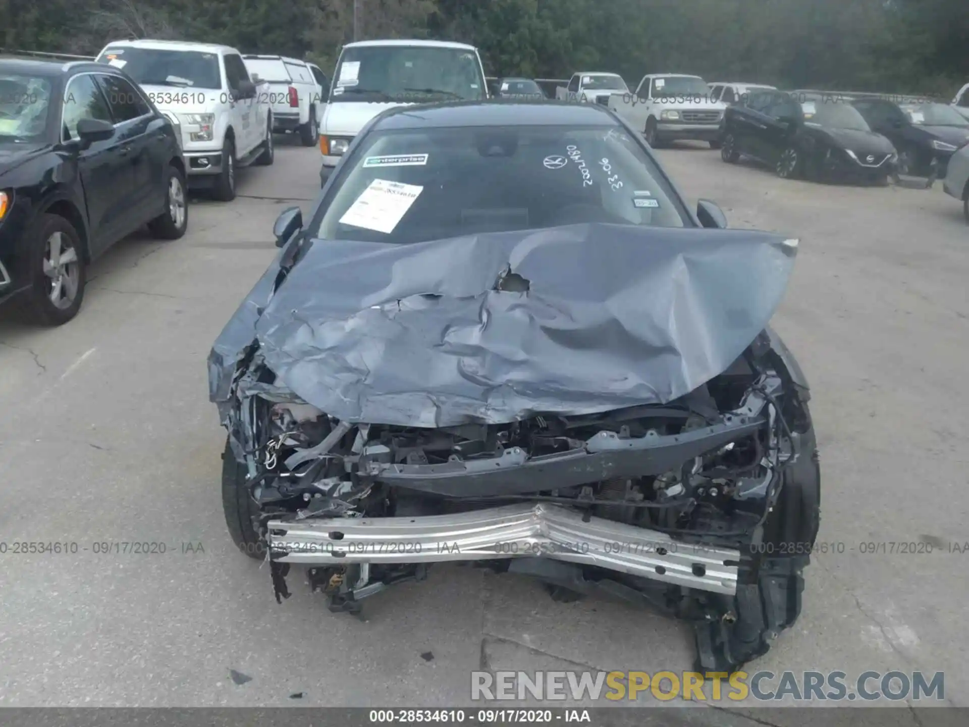 6 Photograph of a damaged car JTDEPRAE2LJ044323 TOYOTA COROLLA 2020