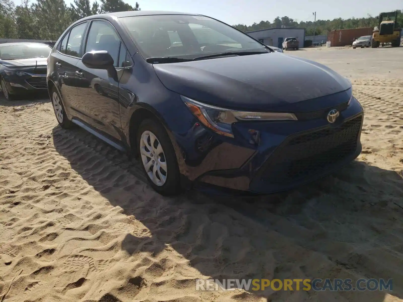 1 Photograph of a damaged car JTDEPRAE2LJ044435 TOYOTA COROLLA 2020