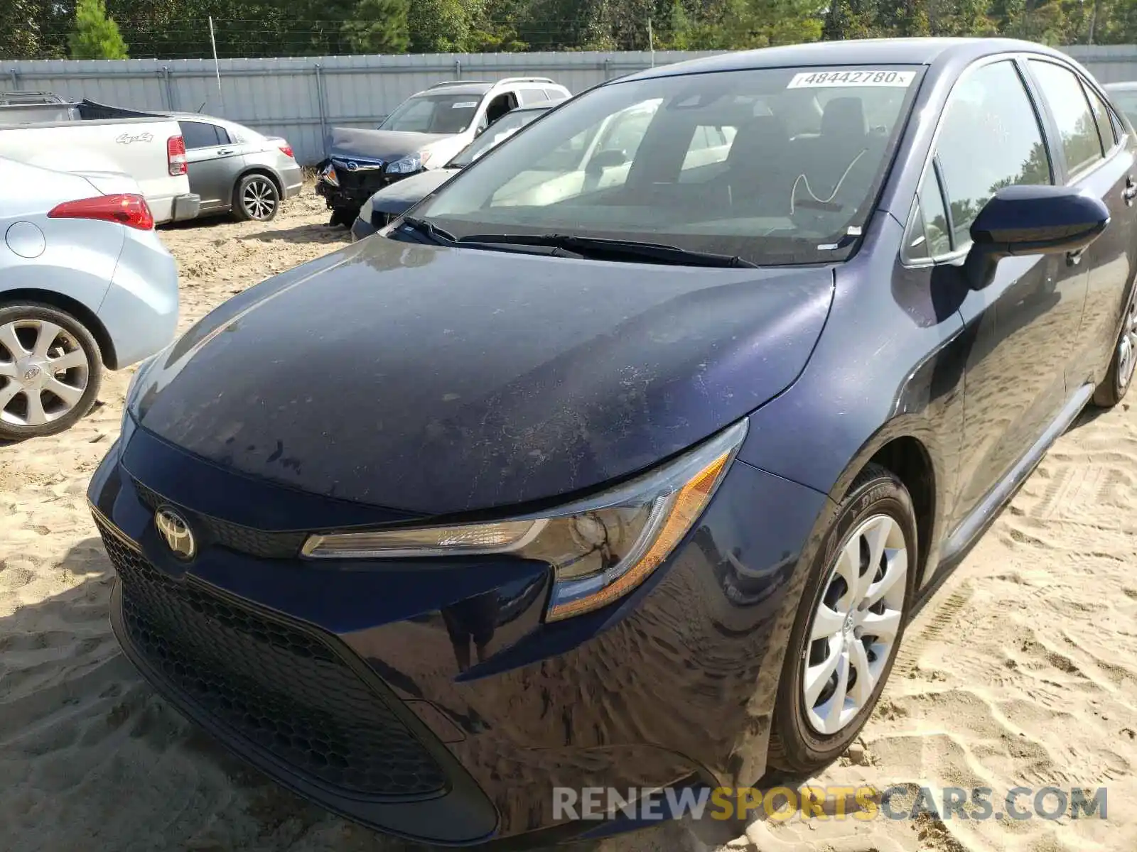 9 Photograph of a damaged car JTDEPRAE2LJ044435 TOYOTA COROLLA 2020