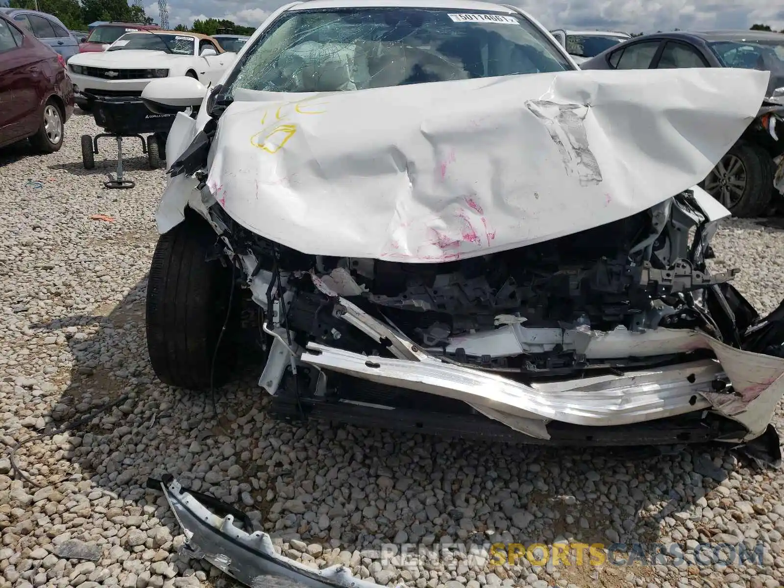 9 Photograph of a damaged car JTDEPRAE2LJ045584 TOYOTA COROLLA 2020