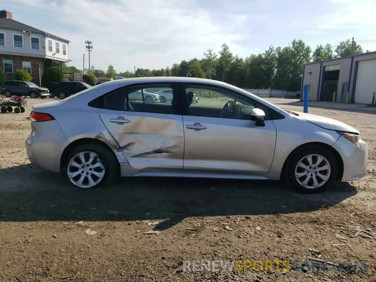 9 Photograph of a damaged car JTDEPRAE2LJ046752 TOYOTA COROLLA 2020