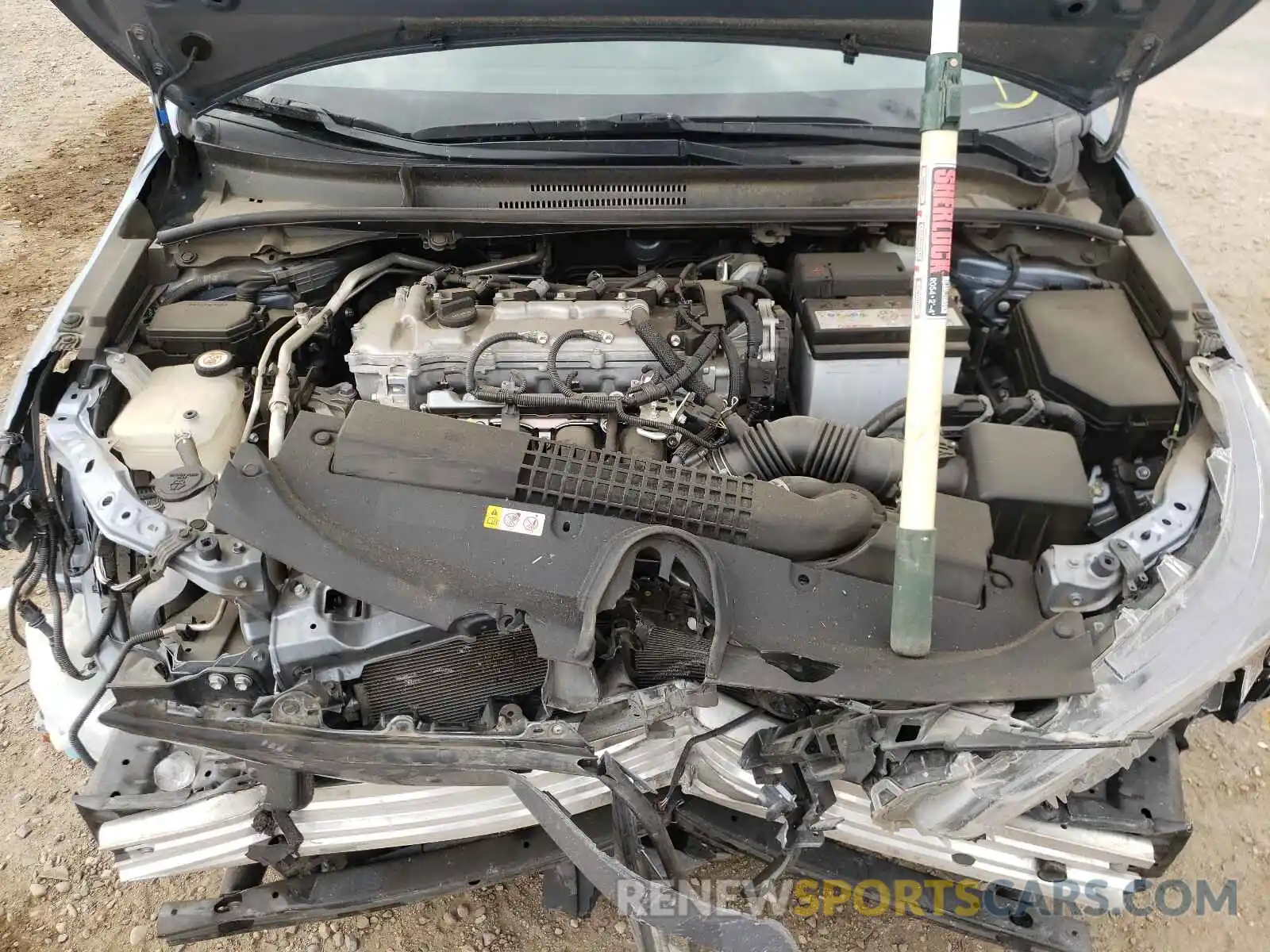 7 Photograph of a damaged car JTDEPRAE2LJ047027 TOYOTA COROLLA 2020