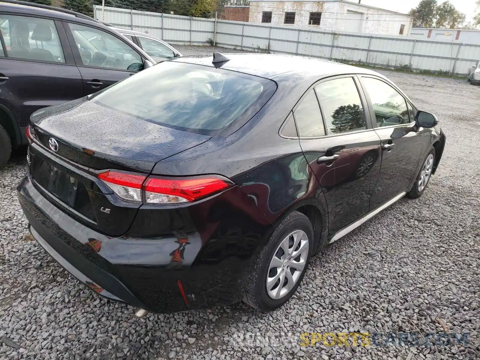 4 Photograph of a damaged car JTDEPRAE2LJ047206 TOYOTA COROLLA 2020