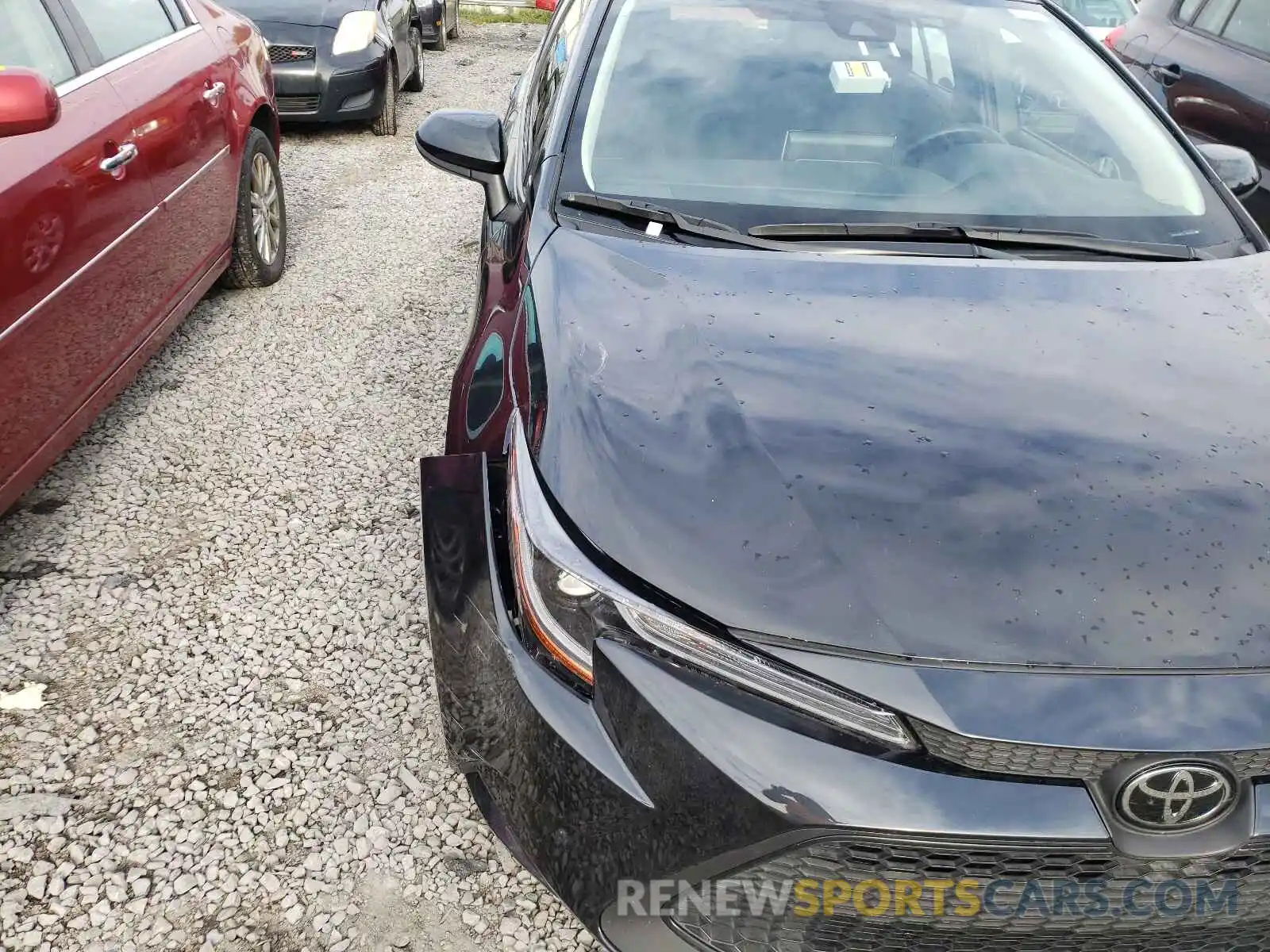 9 Photograph of a damaged car JTDEPRAE2LJ047206 TOYOTA COROLLA 2020