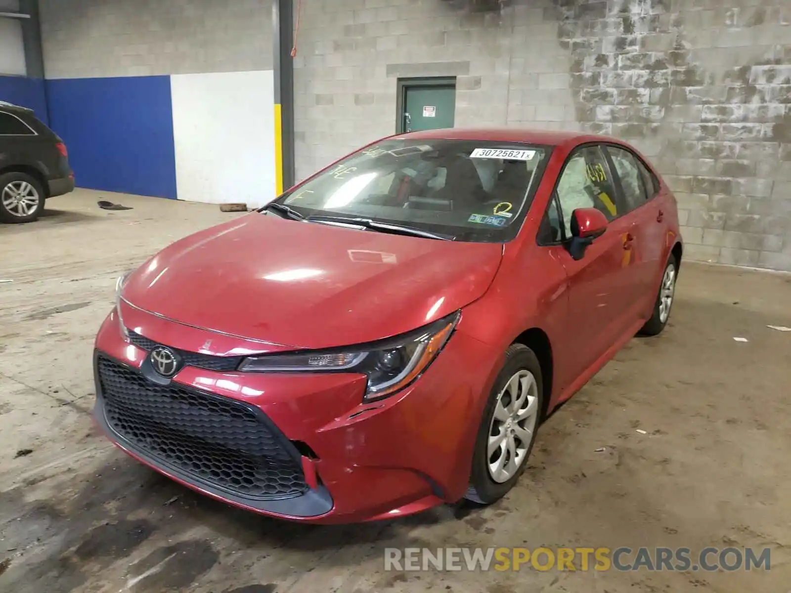 2 Photograph of a damaged car JTDEPRAE2LJ047223 TOYOTA COROLLA 2020