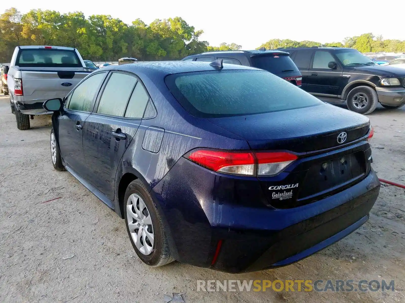 3 Photograph of a damaged car JTDEPRAE2LJ048520 TOYOTA COROLLA 2020