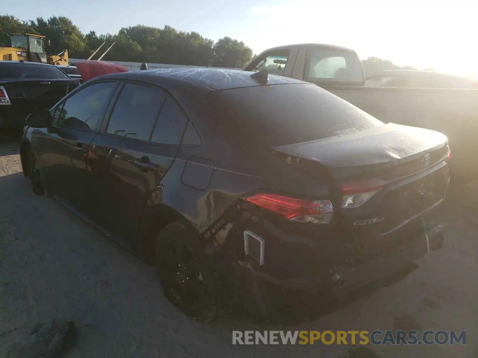 3 Photograph of a damaged car JTDEPRAE2LJ049473 TOYOTA COROLLA 2020