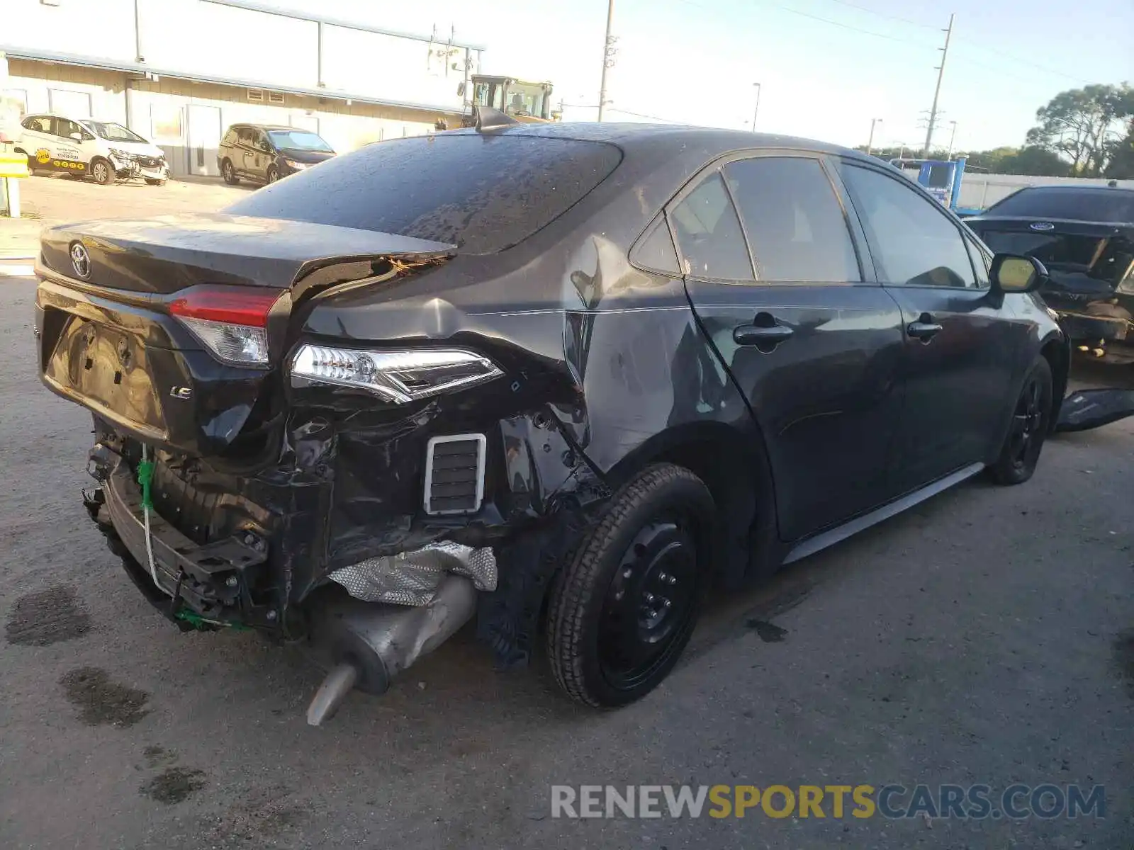 9 Photograph of a damaged car JTDEPRAE2LJ049473 TOYOTA COROLLA 2020