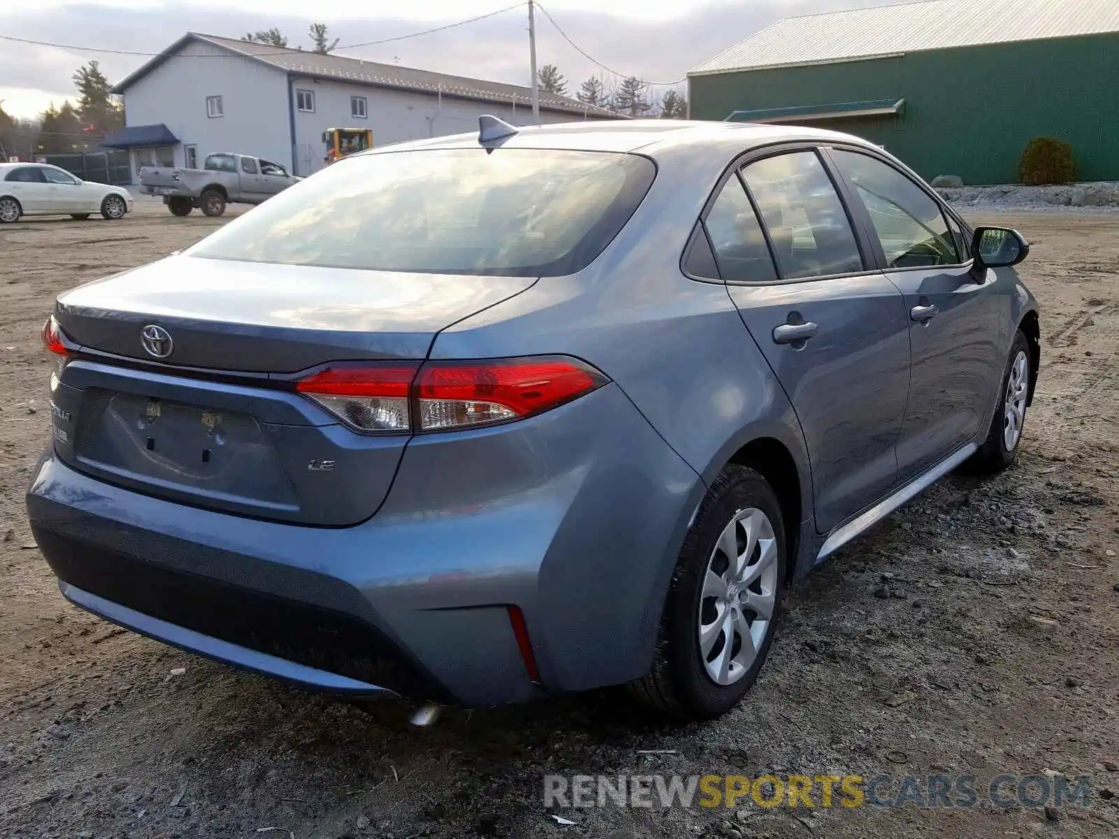 4 Photograph of a damaged car JTDEPRAE2LJ049781 TOYOTA COROLLA 2020