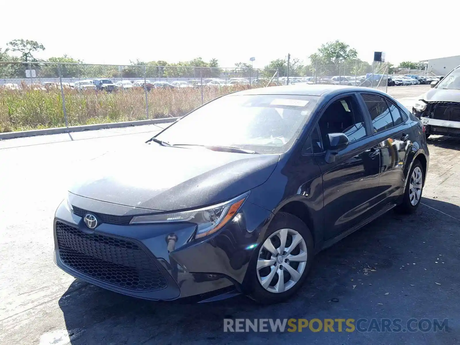 2 Photograph of a damaged car JTDEPRAE2LJ049912 TOYOTA COROLLA 2020