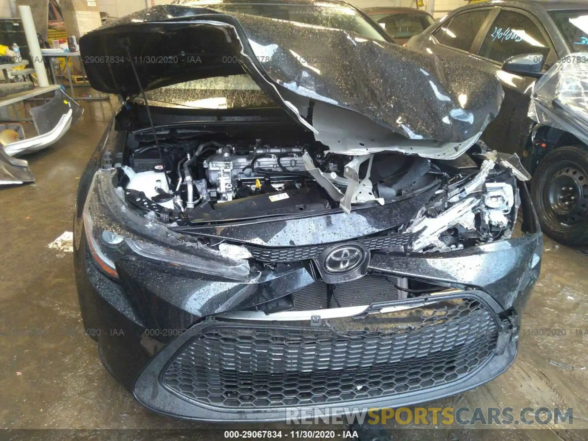 6 Photograph of a damaged car JTDEPRAE2LJ050333 TOYOTA COROLLA 2020