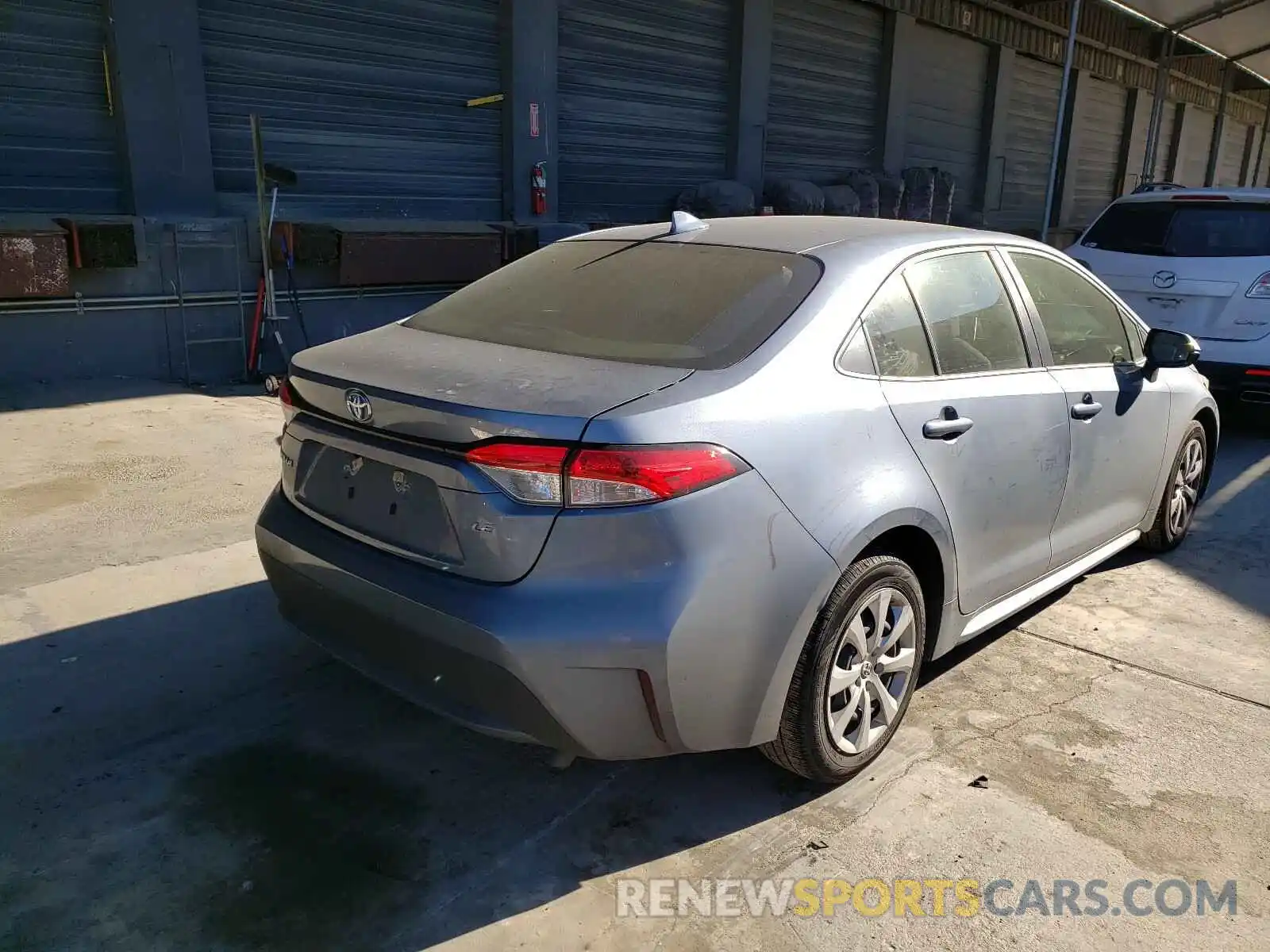 4 Photograph of a damaged car JTDEPRAE2LJ051272 TOYOTA COROLLA 2020