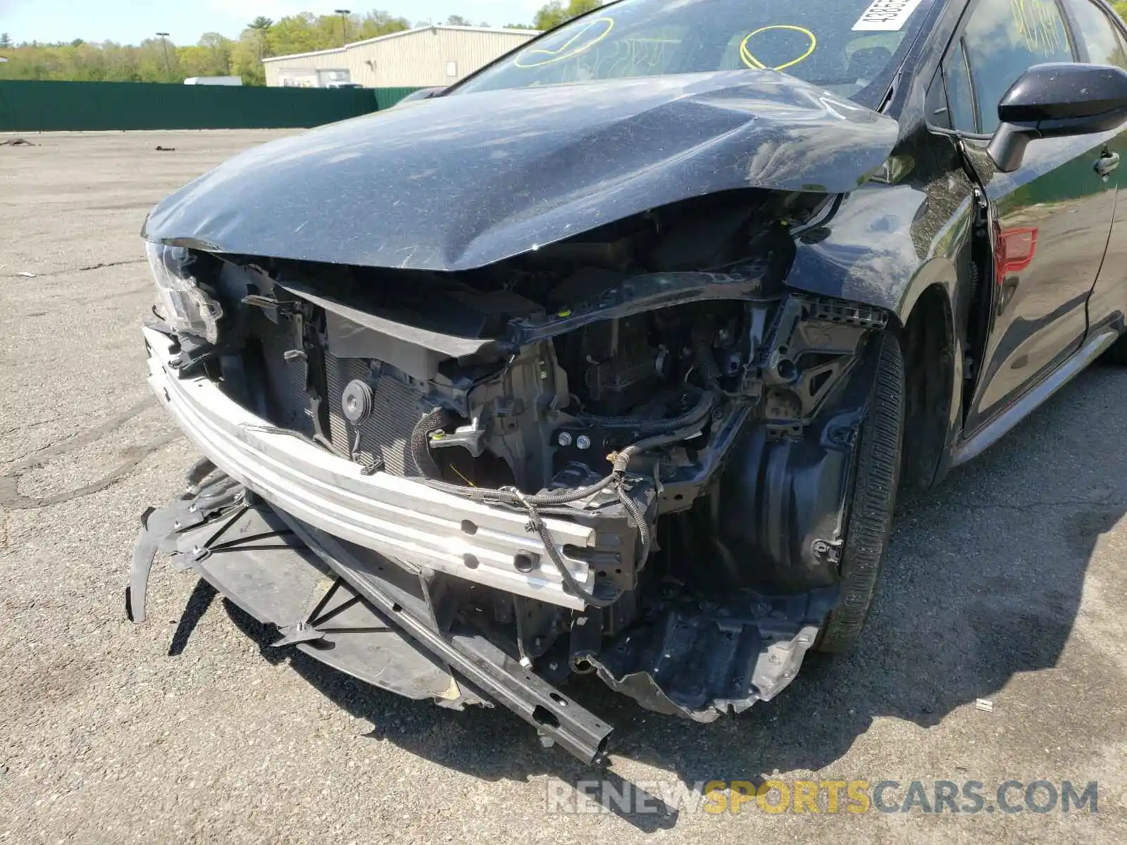 9 Photograph of a damaged car JTDEPRAE2LJ051871 TOYOTA COROLLA 2020