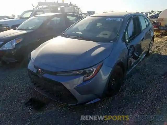 2 Photograph of a damaged car JTDEPRAE2LJ052275 TOYOTA COROLLA 2020