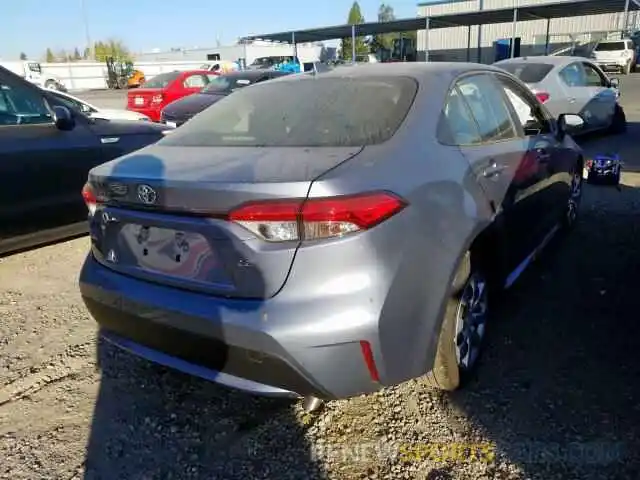 4 Photograph of a damaged car JTDEPRAE2LJ052275 TOYOTA COROLLA 2020