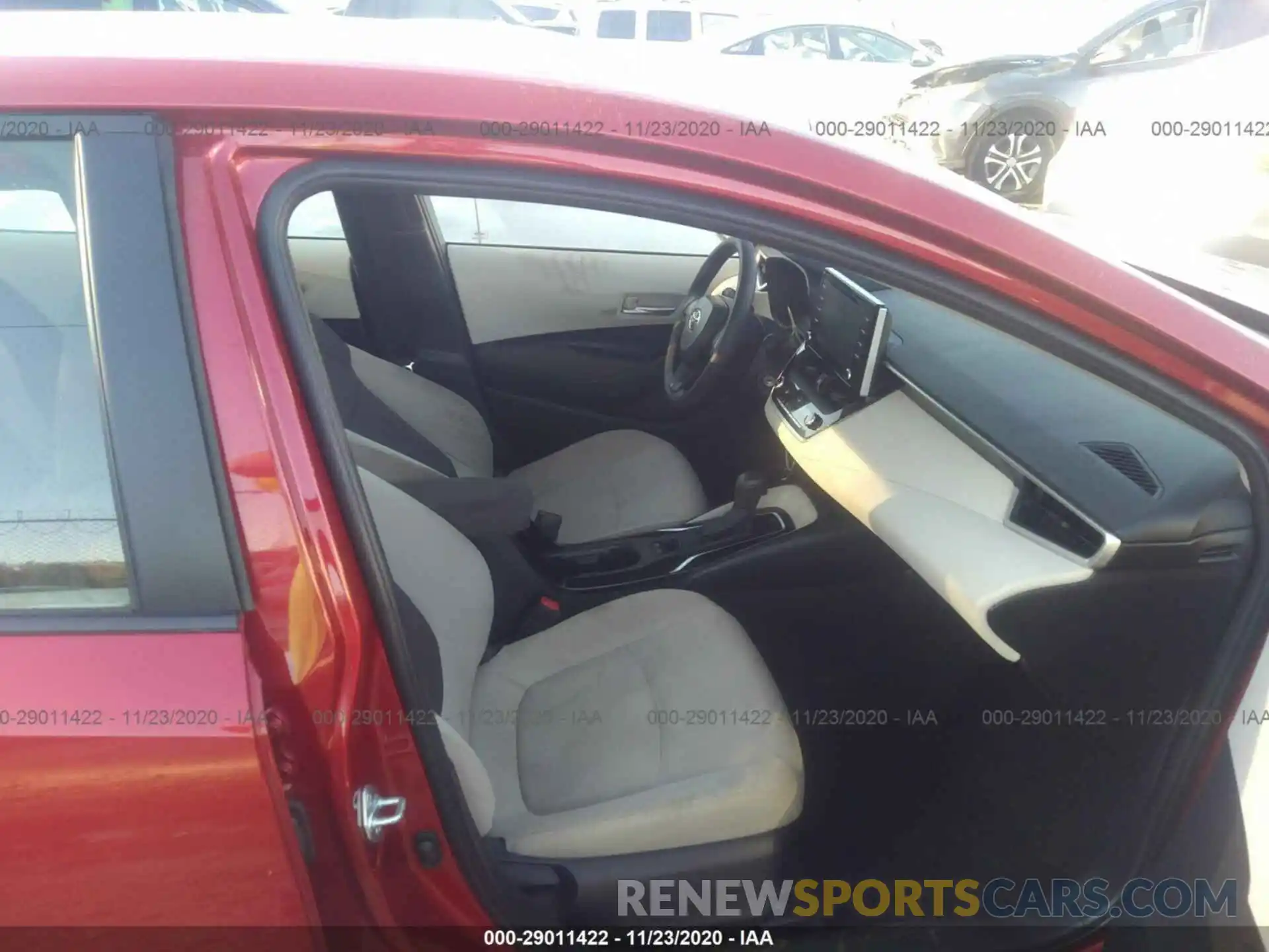 5 Photograph of a damaged car JTDEPRAE2LJ052518 TOYOTA COROLLA 2020