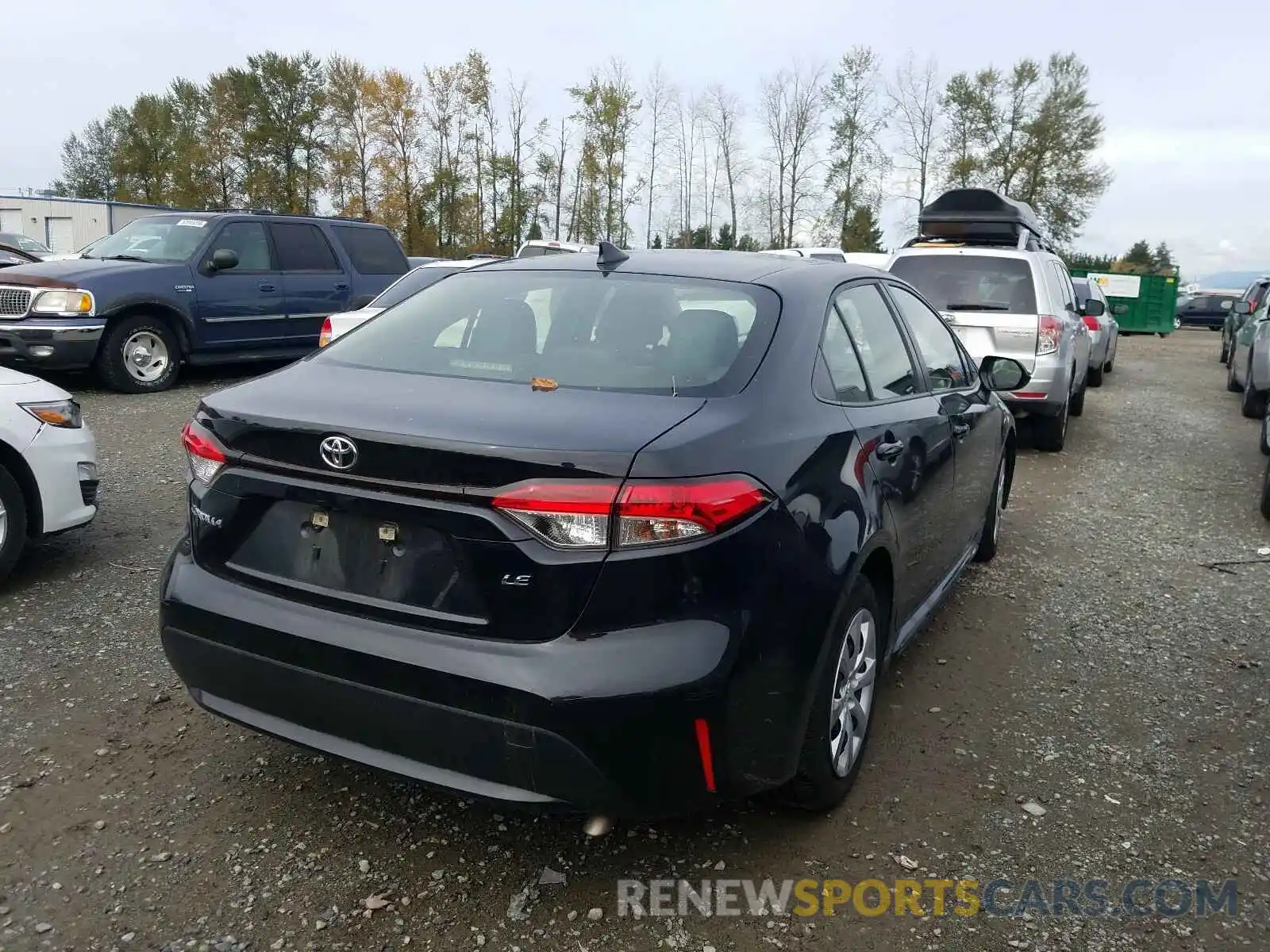 4 Photograph of a damaged car JTDEPRAE2LJ052535 TOYOTA COROLLA 2020