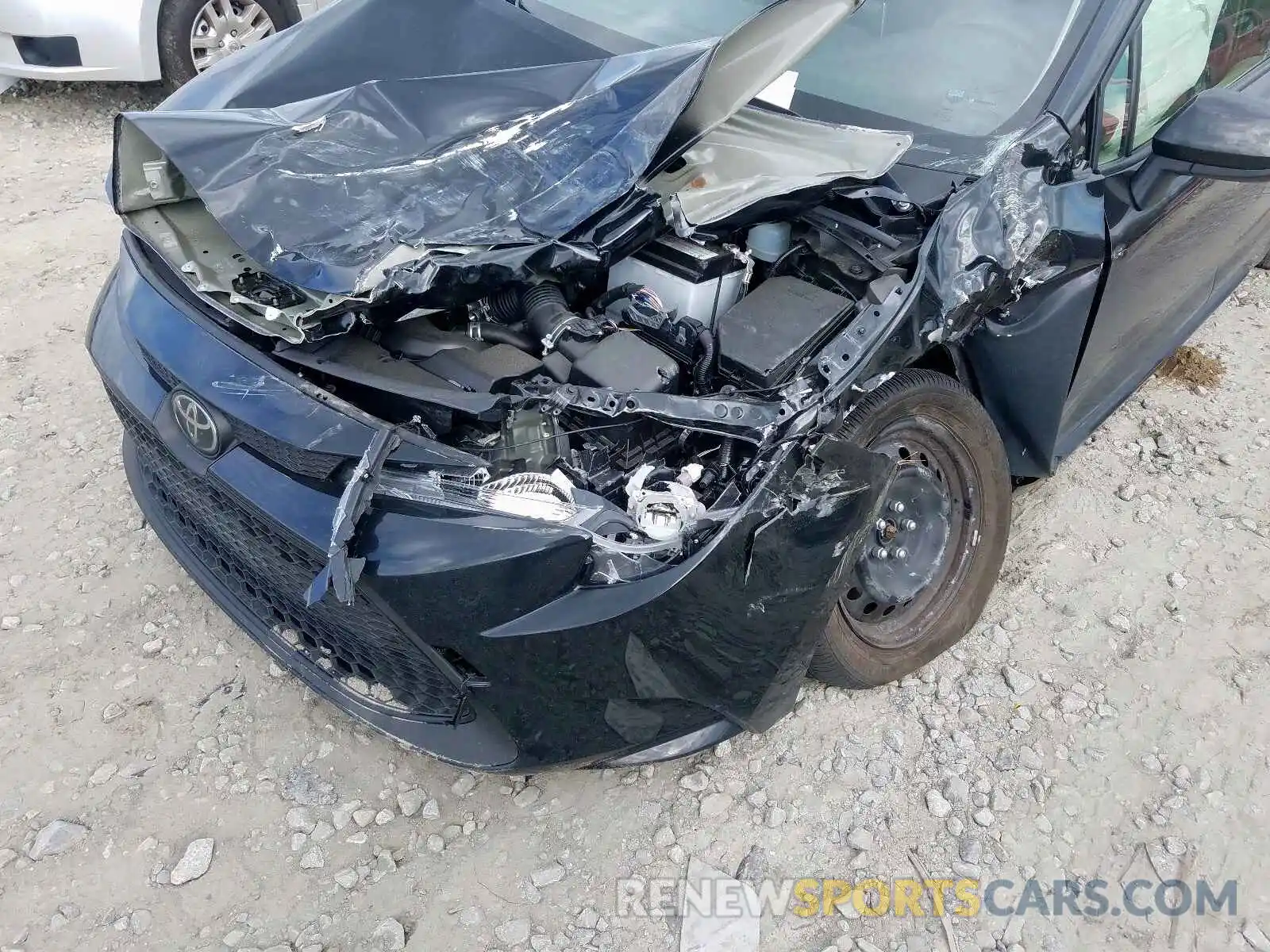 9 Photograph of a damaged car JTDEPRAE2LJ055466 TOYOTA COROLLA 2020