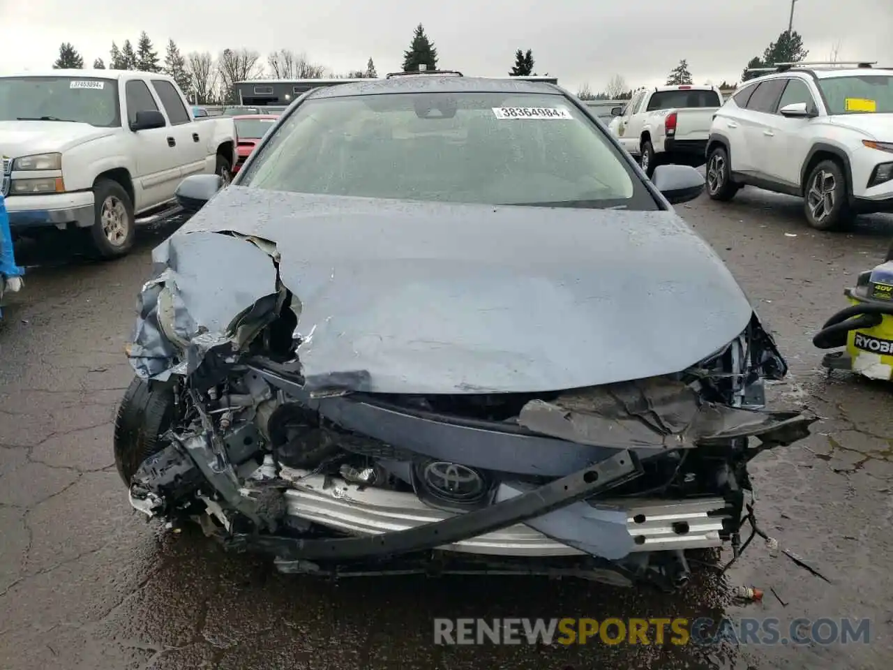 5 Photograph of a damaged car JTDEPRAE2LJ056763 TOYOTA COROLLA 2020