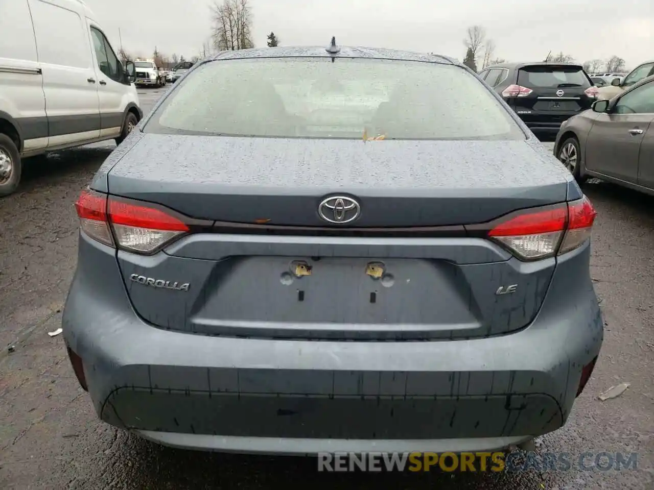 6 Photograph of a damaged car JTDEPRAE2LJ056763 TOYOTA COROLLA 2020