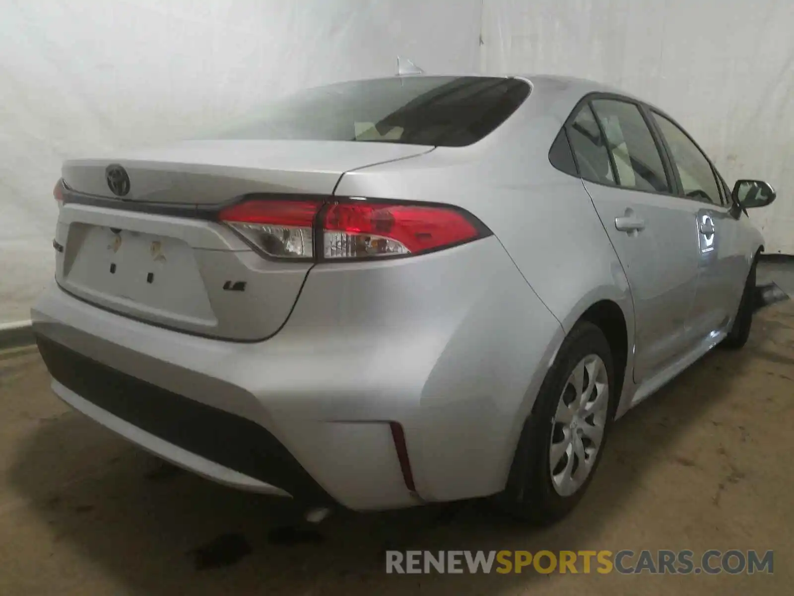 4 Photograph of a damaged car JTDEPRAE2LJ056858 TOYOTA COROLLA 2020