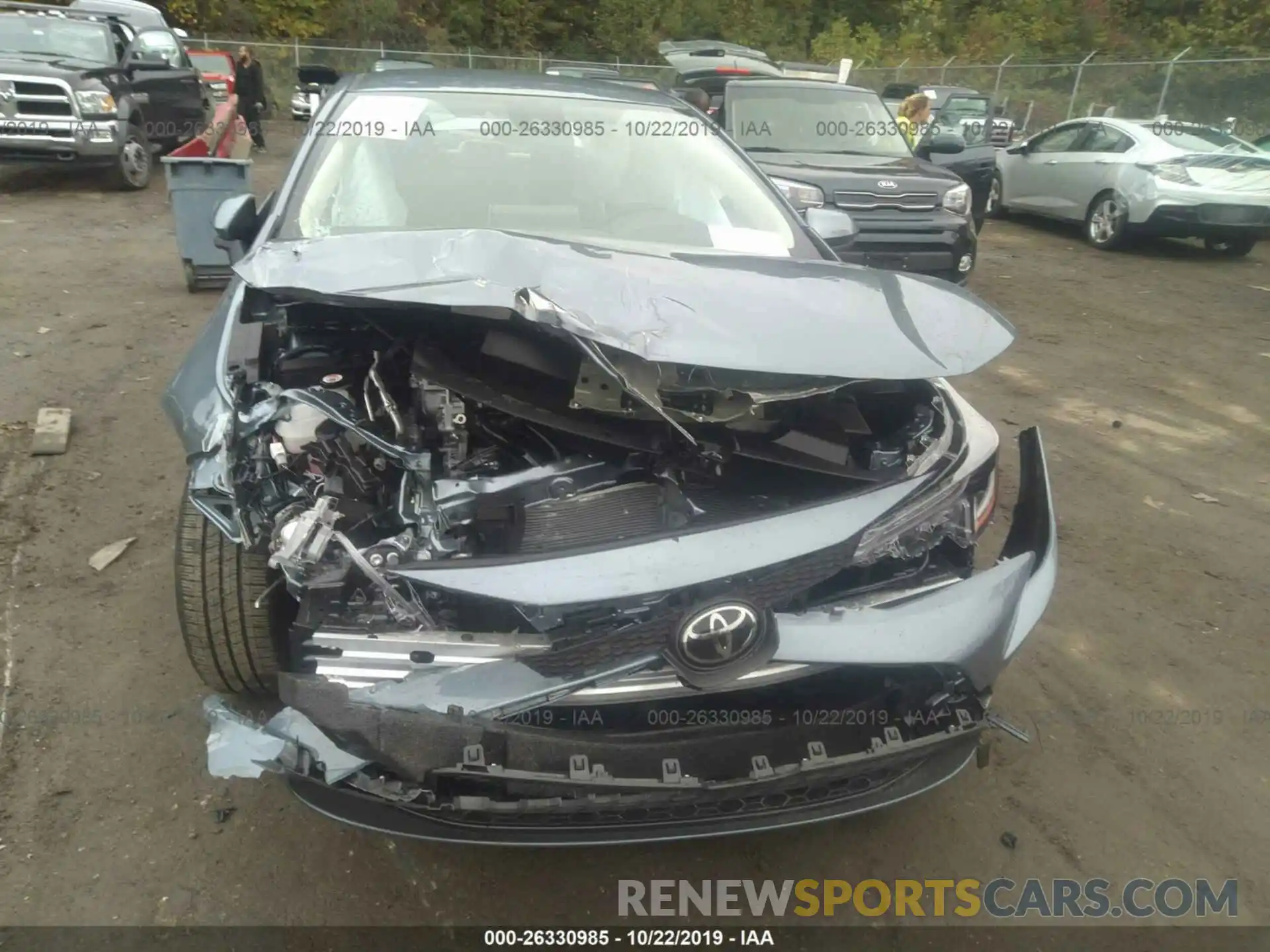 6 Photograph of a damaged car JTDEPRAE2LJ057041 TOYOTA COROLLA 2020