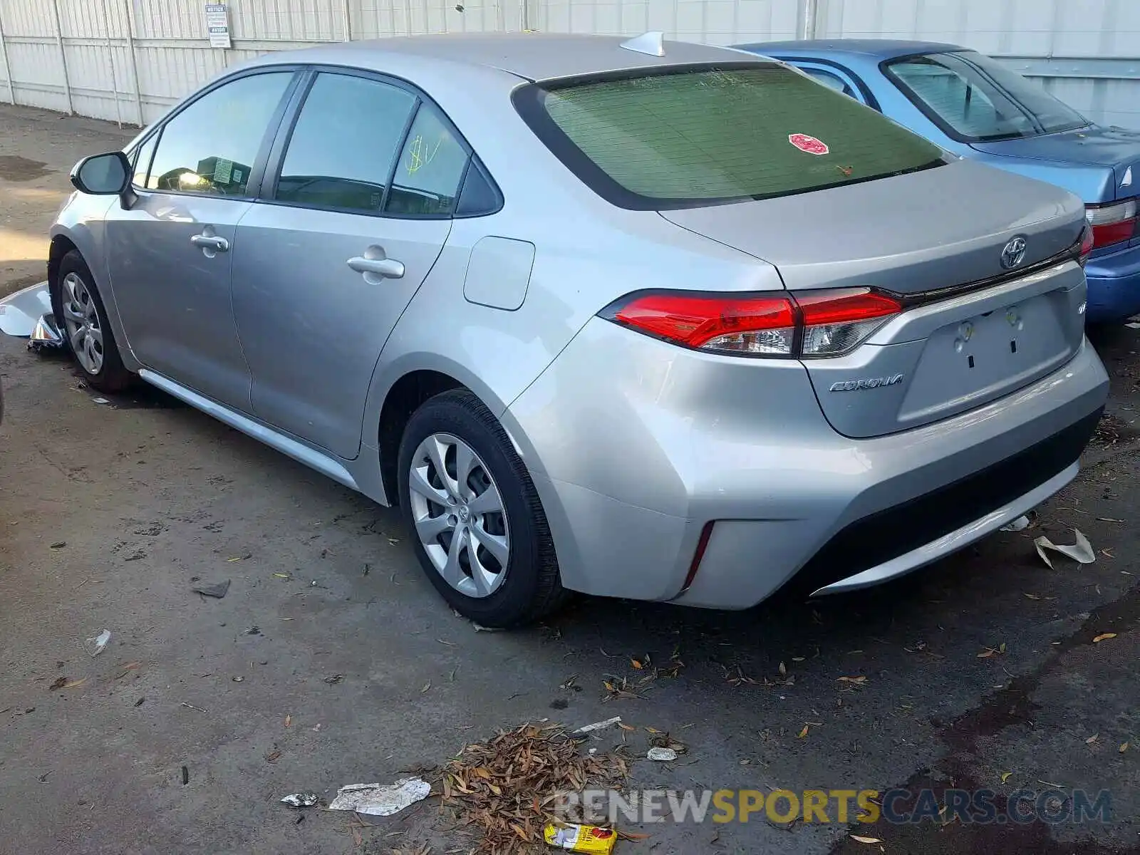 3 Photograph of a damaged car JTDEPRAE2LJ057914 TOYOTA COROLLA 2020