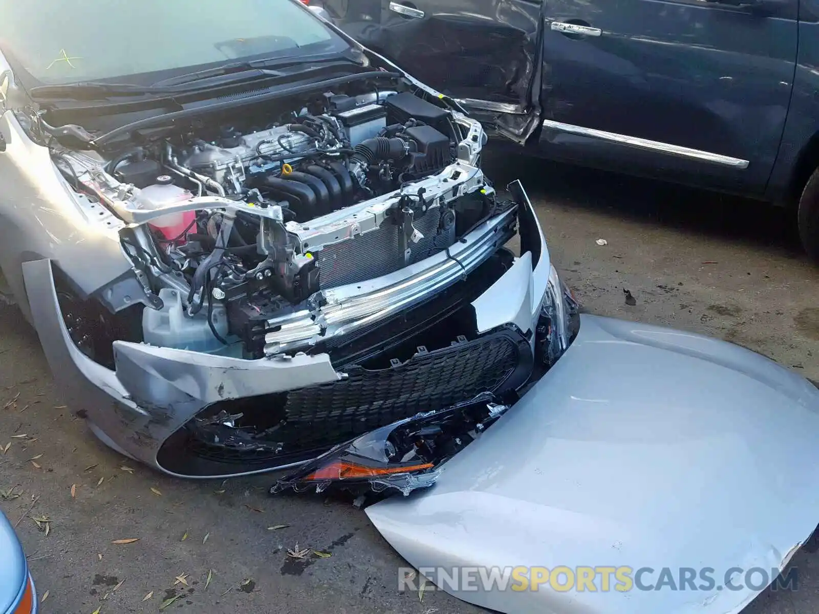 9 Photograph of a damaged car JTDEPRAE2LJ057914 TOYOTA COROLLA 2020