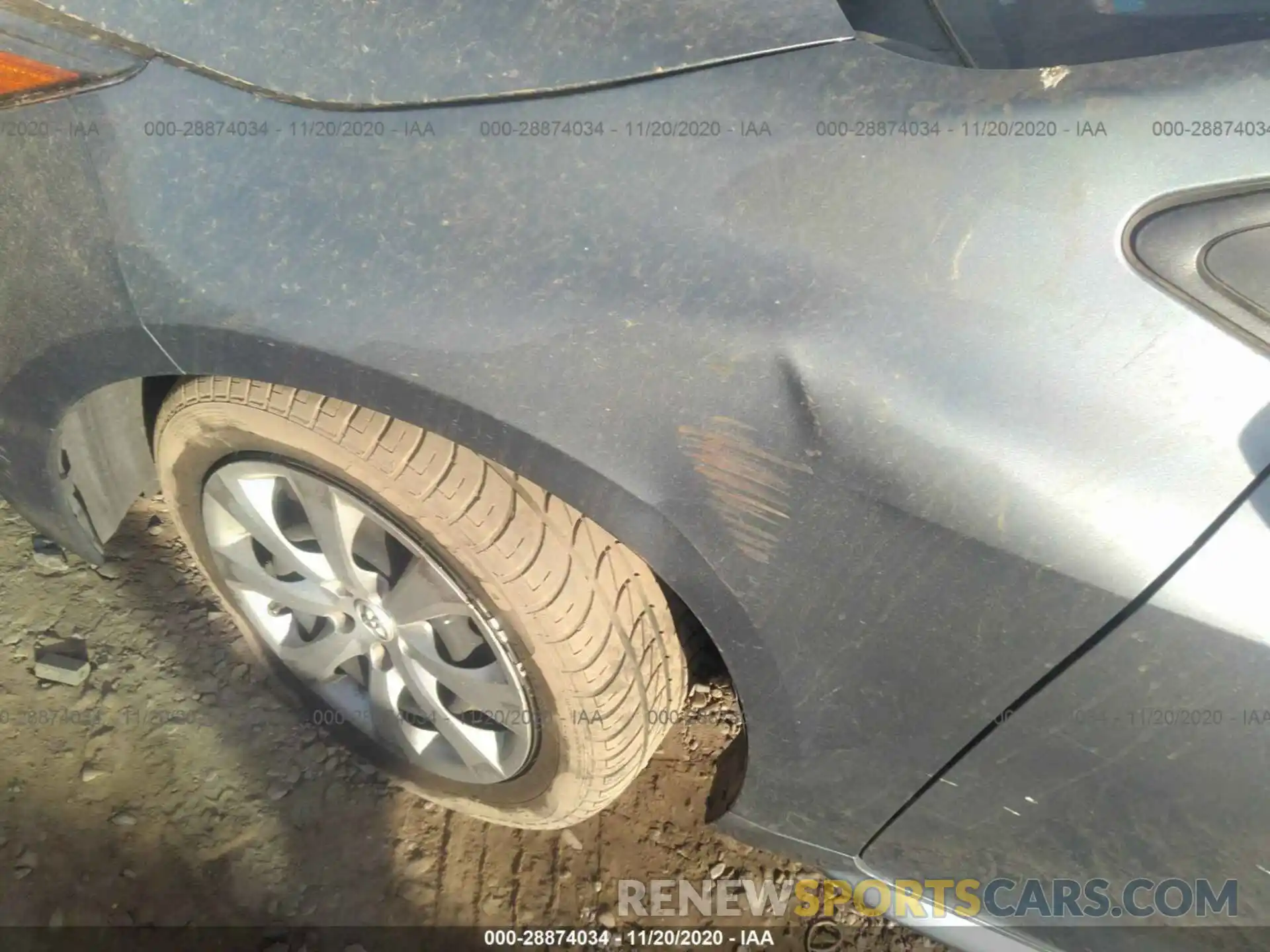 6 Photograph of a damaged car JTDEPRAE2LJ058058 TOYOTA COROLLA 2020