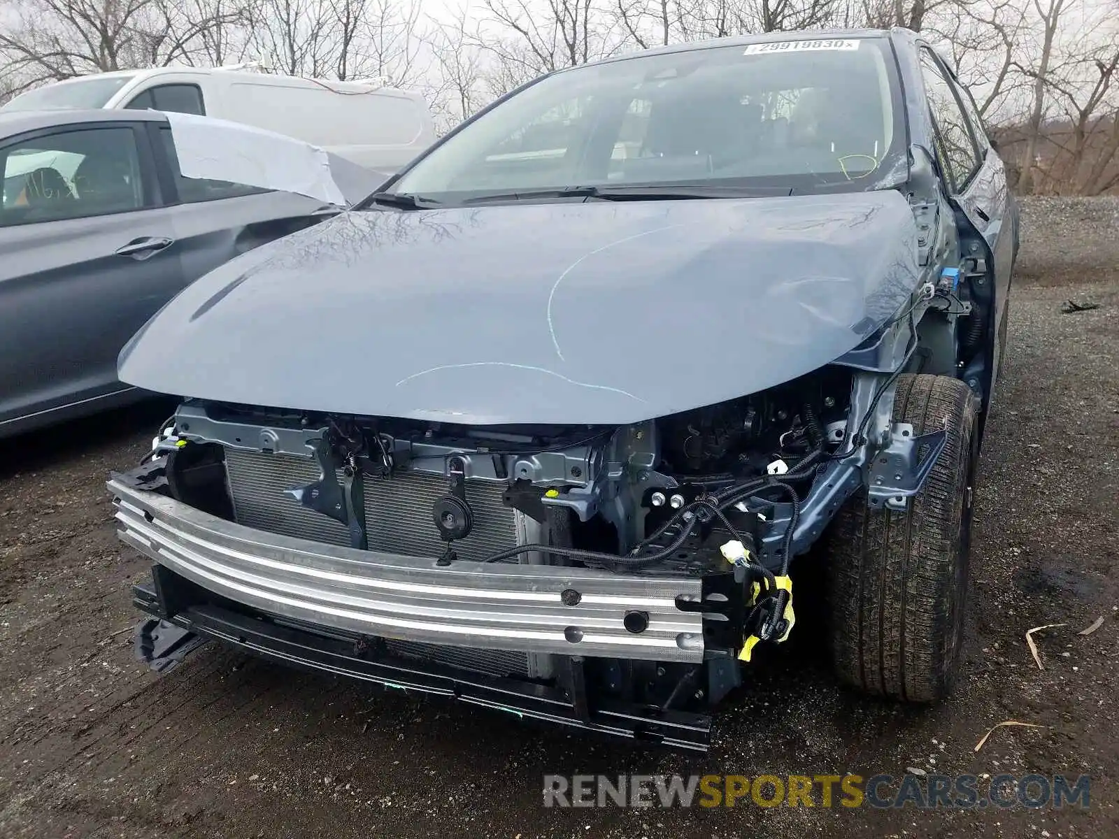 9 Photograph of a damaged car JTDEPRAE2LJ058478 TOYOTA COROLLA 2020