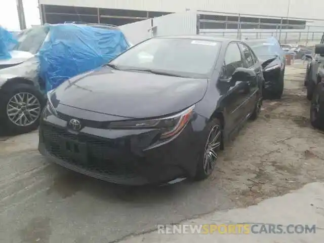 2 Photograph of a damaged car JTDEPRAE2LJ058531 TOYOTA COROLLA 2020