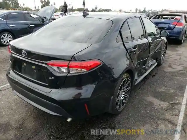 4 Photograph of a damaged car JTDEPRAE2LJ058531 TOYOTA COROLLA 2020