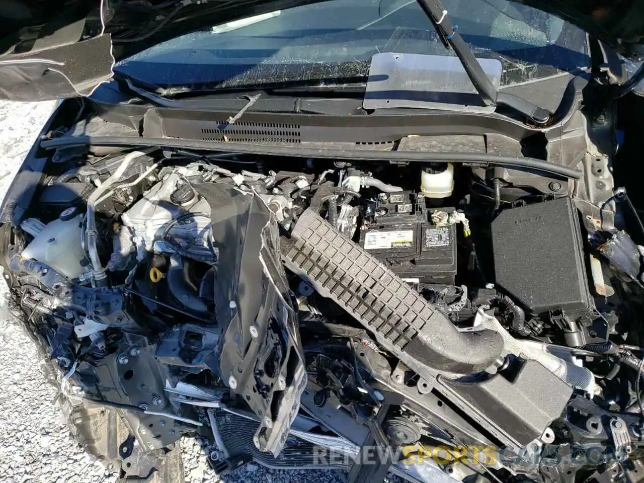 7 Photograph of a damaged car JTDEPRAE2LJ058965 TOYOTA COROLLA 2020