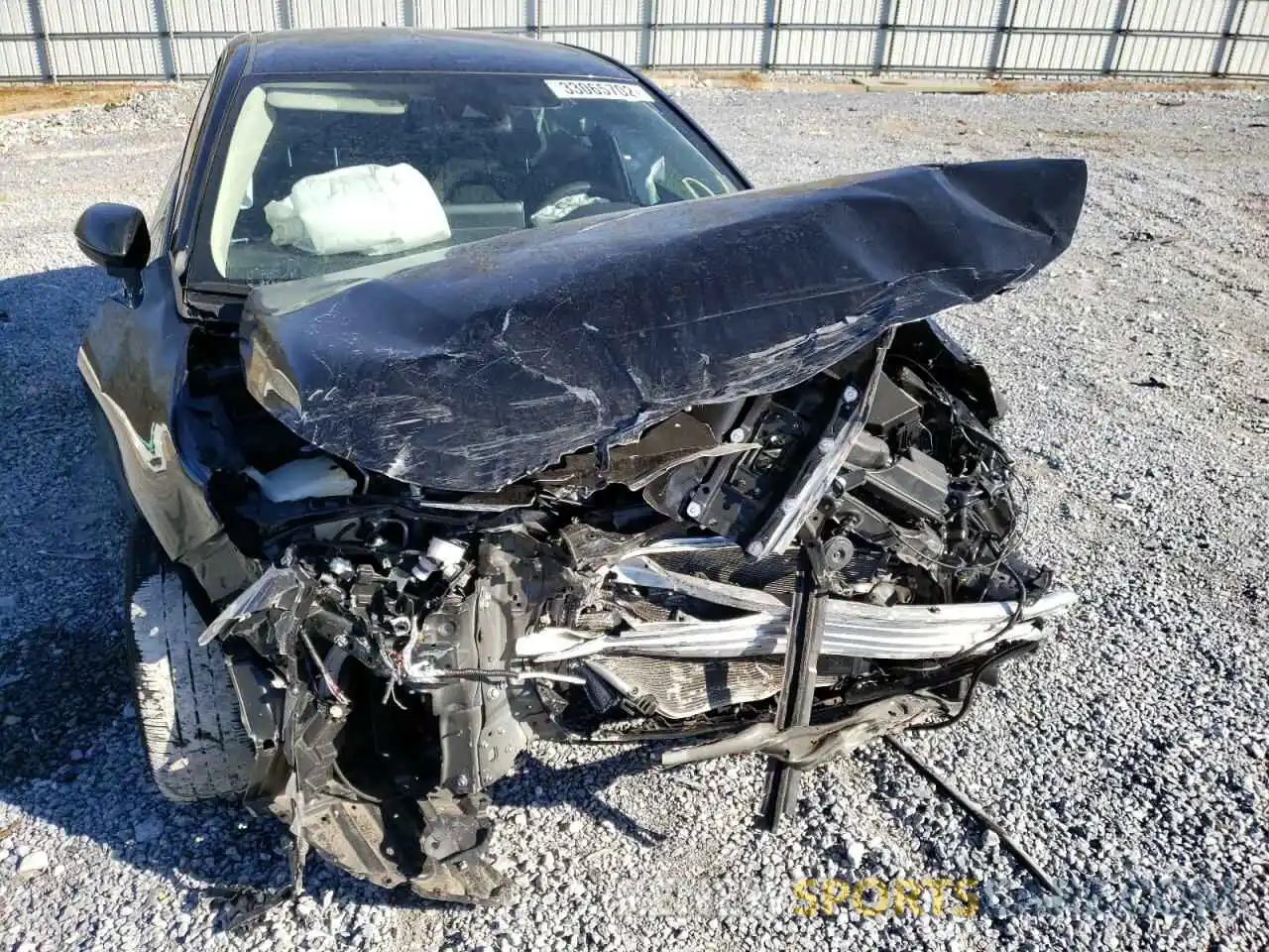 9 Photograph of a damaged car JTDEPRAE2LJ058965 TOYOTA COROLLA 2020