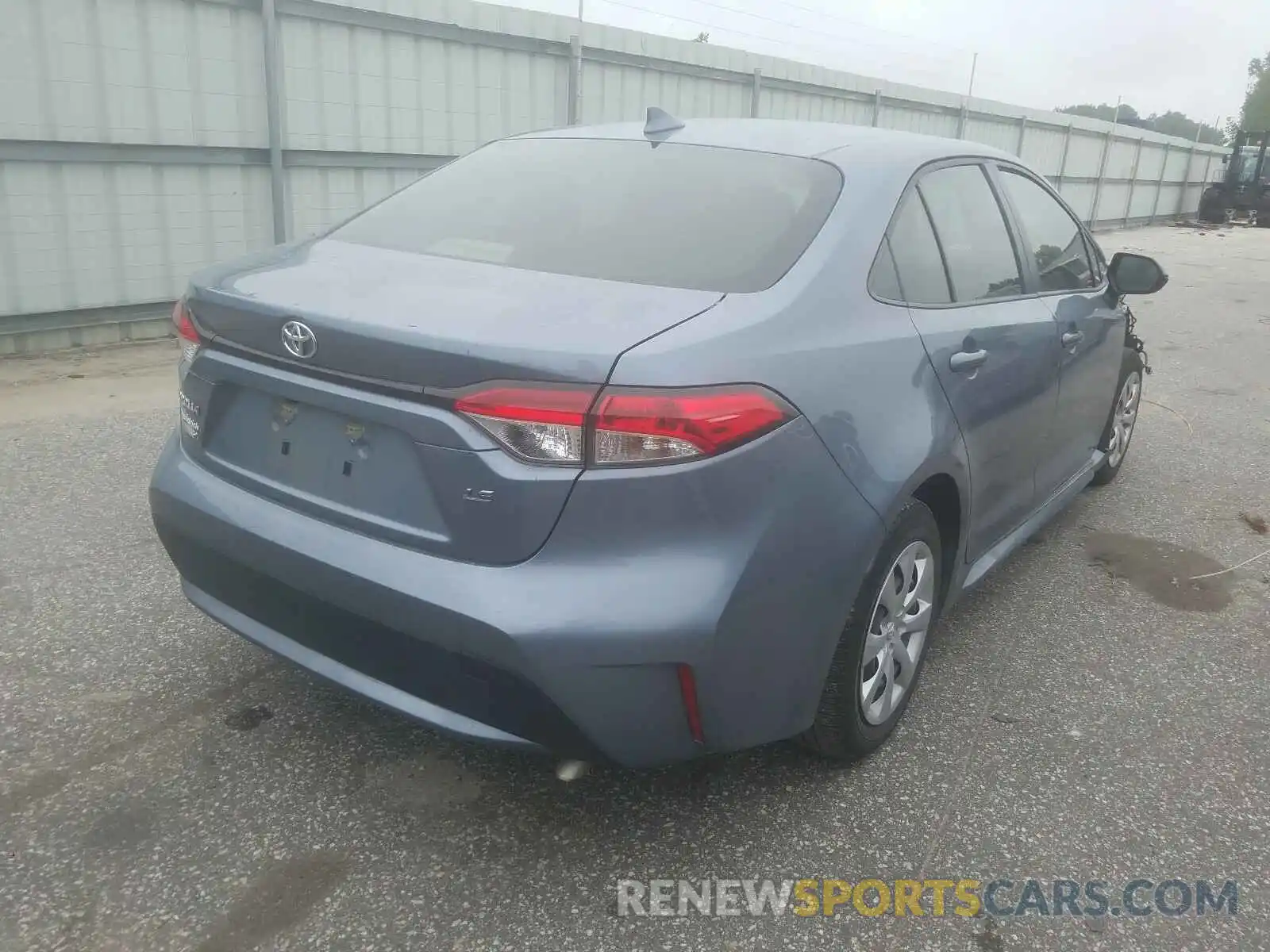 4 Photograph of a damaged car JTDEPRAE2LJ059453 TOYOTA COROLLA 2020