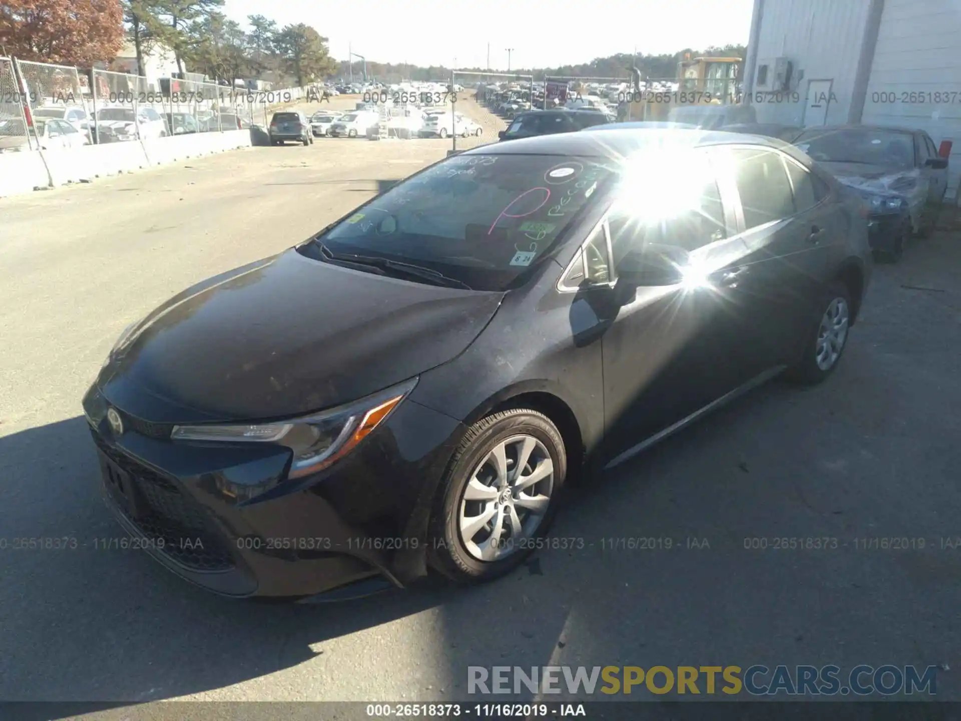 2 Photograph of a damaged car JTDEPRAE2LJ060215 TOYOTA COROLLA 2020