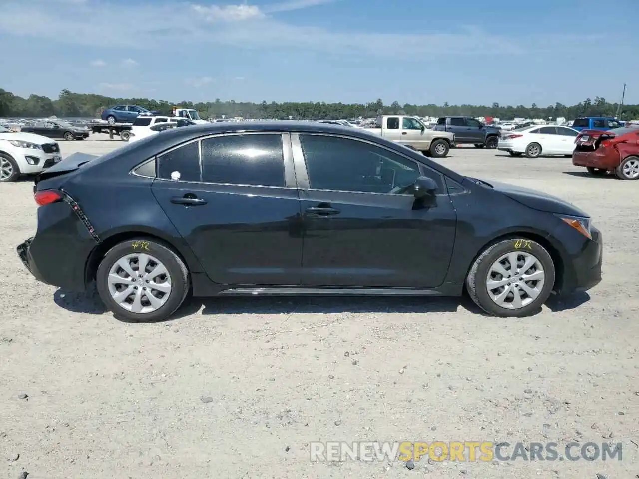 9 Photograph of a damaged car JTDEPRAE2LJ060649 TOYOTA COROLLA 2020