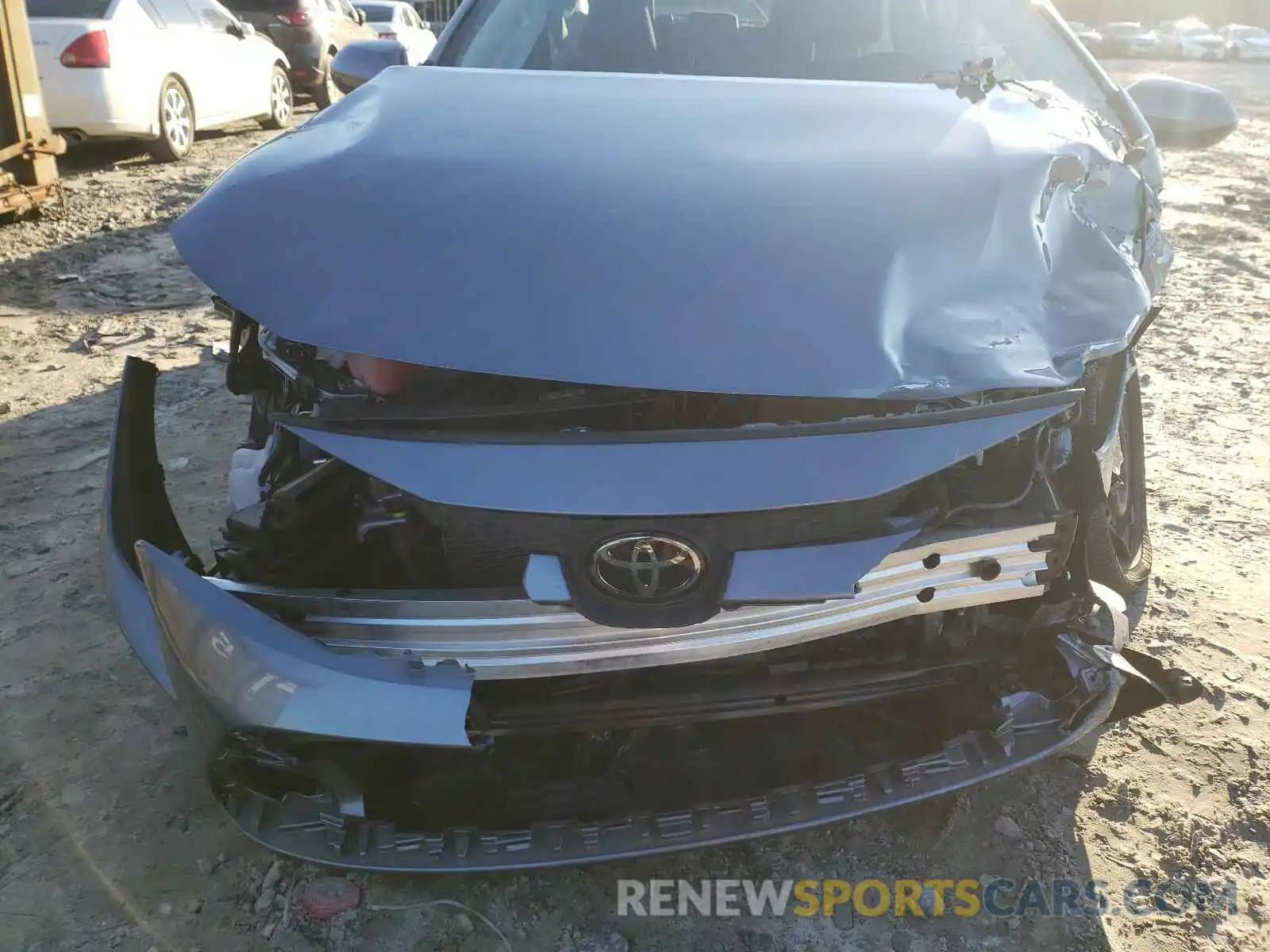 9 Photograph of a damaged car JTDEPRAE2LJ061266 TOYOTA COROLLA 2020