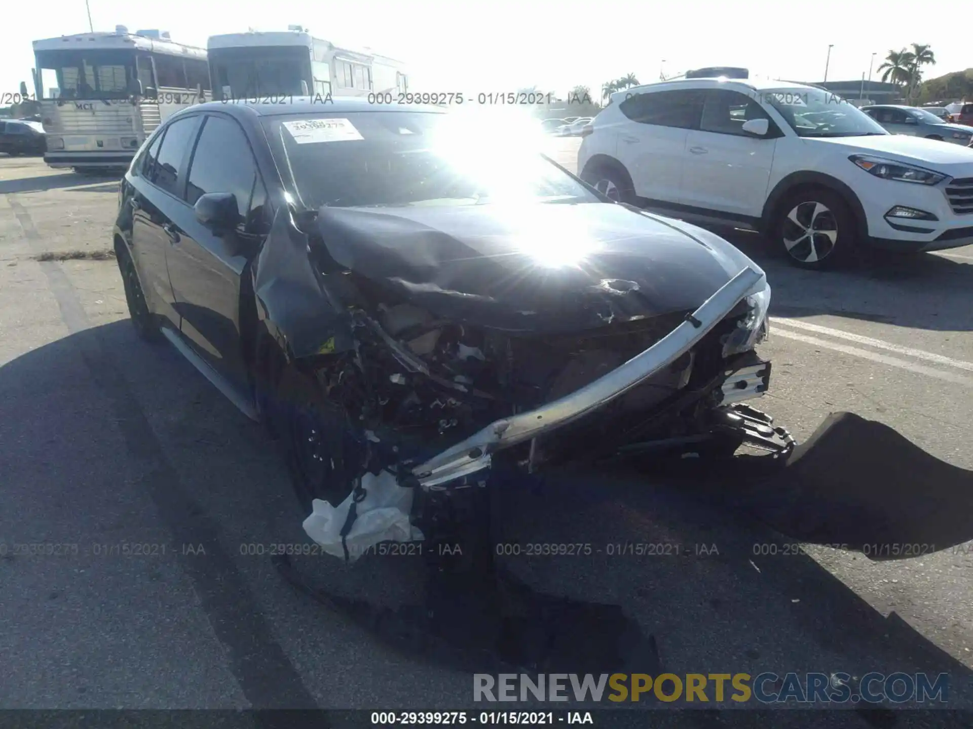 6 Photograph of a damaged car JTDEPRAE2LJ062854 TOYOTA COROLLA 2020