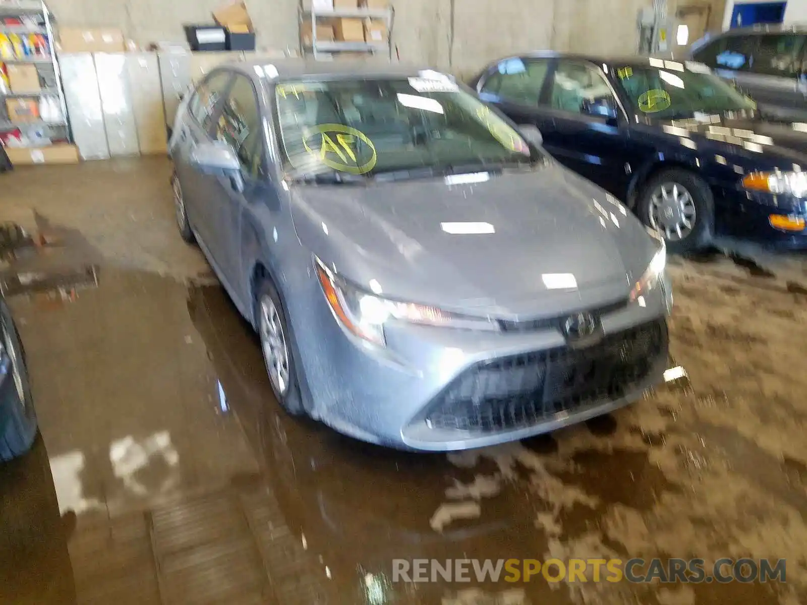 1 Photograph of a damaged car JTDEPRAE2LJ064183 TOYOTA COROLLA 2020