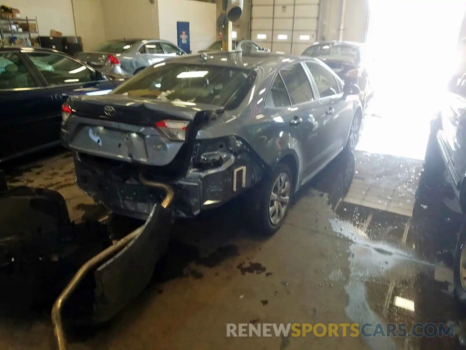 4 Photograph of a damaged car JTDEPRAE2LJ064183 TOYOTA COROLLA 2020