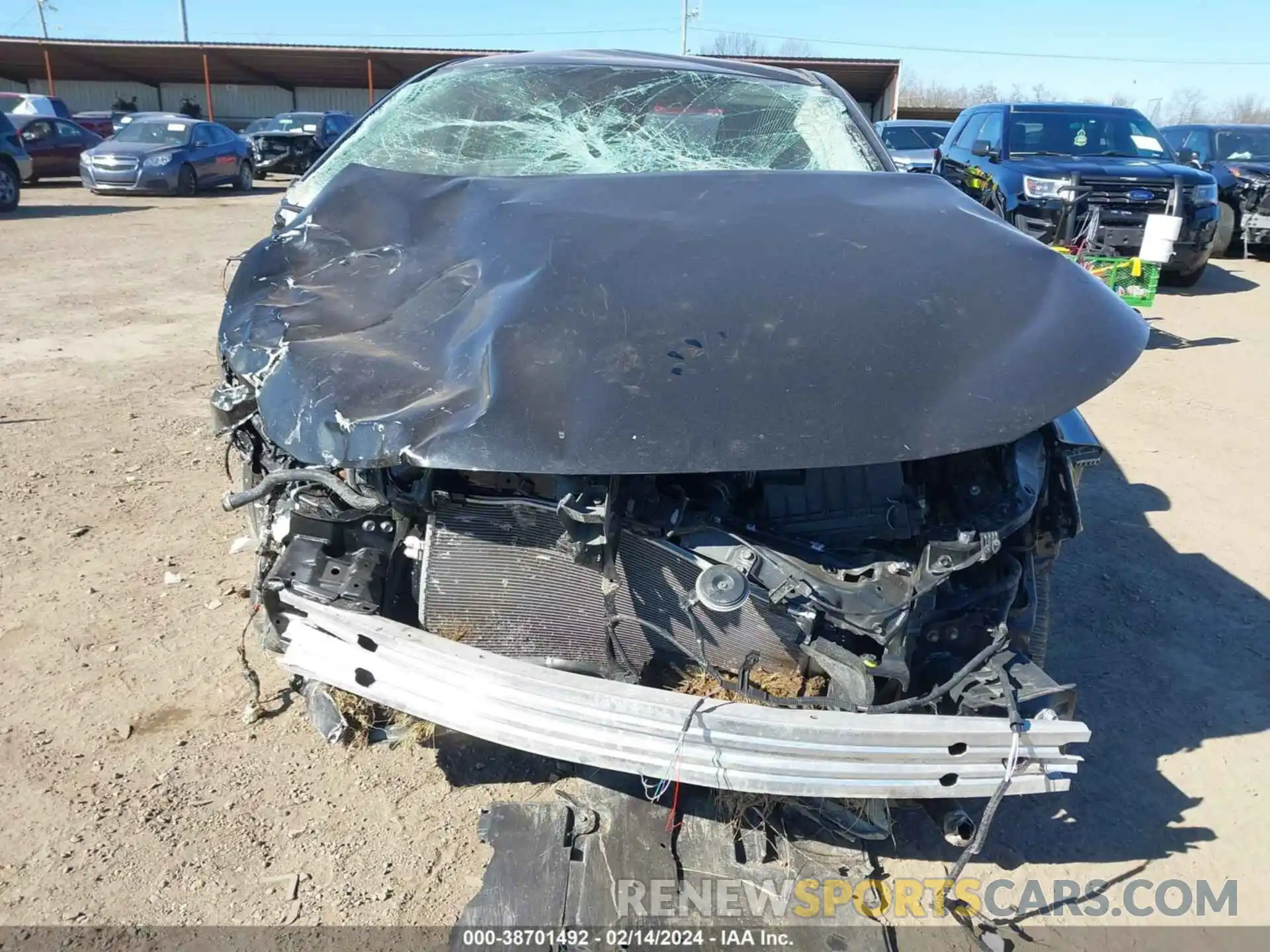 13 Photograph of a damaged car JTDEPRAE2LJ064653 TOYOTA COROLLA 2020